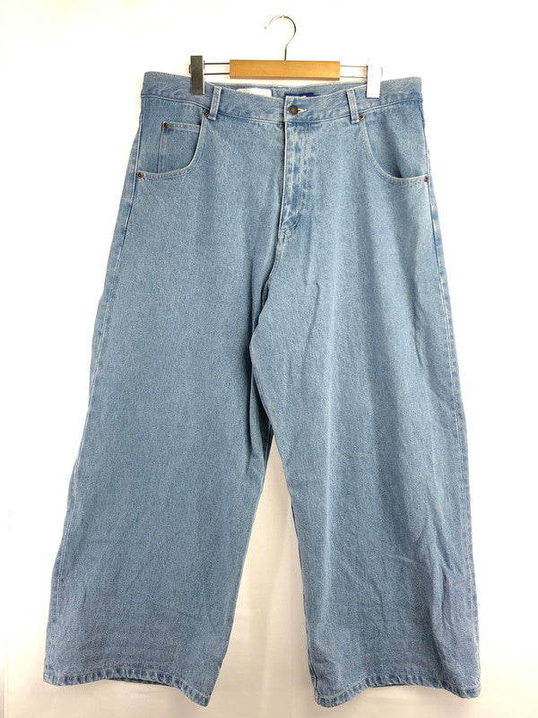 【中古品】【メンズ】 LFYT エルエフワイティー × SAURAS BEING ソーラス ビーイング SUPER BAGGIE DENIM PANTS LA241102 スーパー バギー デニム パンツ 153-260605-rt-16-tagh サイズ：XL カラー：ライトブルー 万代Net店