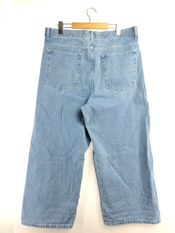 【中古品】【メンズ】 LFYT エルエフワイティー × SAURAS BEING ソーラス ビーイング SUPER BAGGIE DENIM PANTS LA241102 スーパー バギー デニム パンツ 153-260605-rt-16-tagh サイズ：XL カラー：ライトブルー 万代Net店