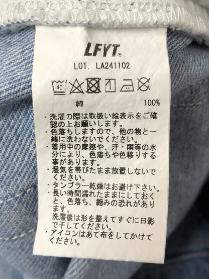 【中古品】【メンズ】 LFYT エルエフワイティー × SAURAS BEING ソーラス ビーイング SUPER BAGGIE DENIM PANTS LA241102 スーパー バギー デニム パンツ 153-260605-rt-16-tagh サイズ：XL カラー：ライトブルー 万代Net店