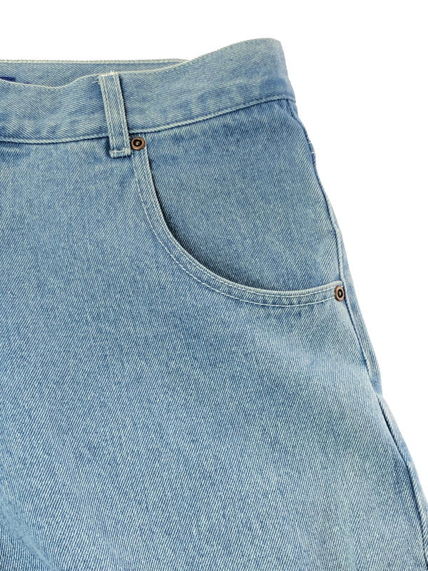 【中古品】【メンズ】 LFYT エルエフワイティー × SAURAS BEING ソーラス ビーイング SUPER BAGGIE DENIM PANTS LA241102 スーパー バギー デニム パンツ 153-260605-rt-16-tagh サイズ：XL カラー：ライトブルー 万代Net店