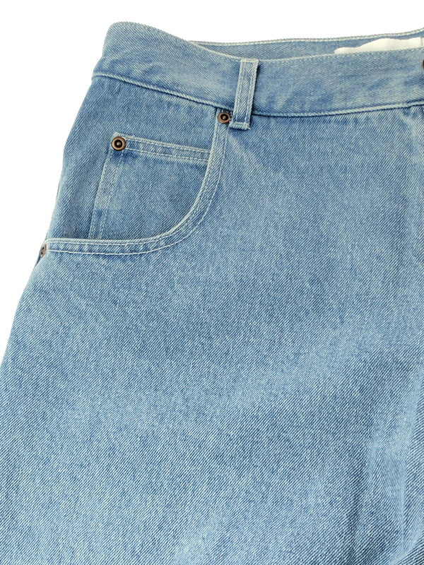 【中古品】【メンズ】 LFYT エルエフワイティー × SAURAS BEING ソーラス ビーイング SUPER BAGGIE DENIM PANTS LA241102 スーパー バギー デニム パンツ 153-260605-rt-16-tagh サイズ：XL カラー：ライトブルー 万代Net店