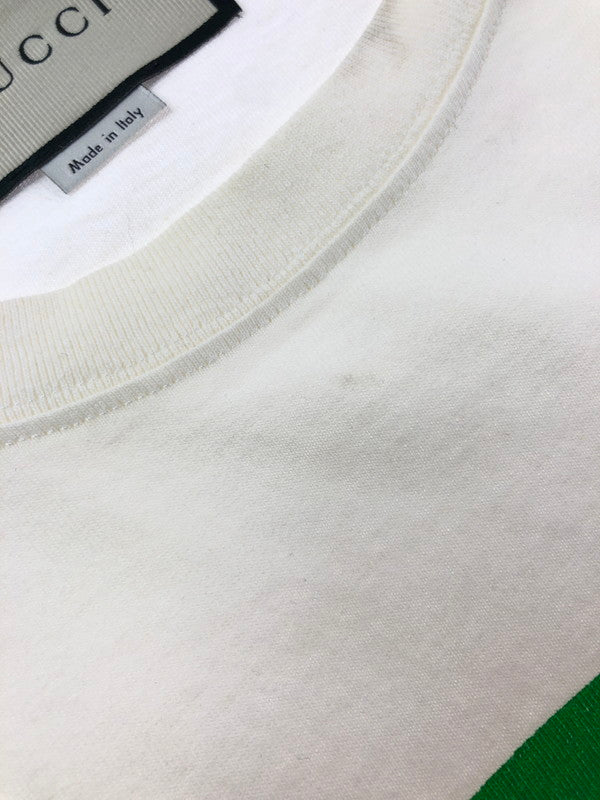 【中古品】【メンズ】 GUCCI グッチ 20SS INTERLOCKING G OVER SIZED TEE 565806-XJBAU インター ロッキング G オーバーサイズ Tシャツ トップス 183-260604-rt-12-tagh サイズ：L カラー：ホワイト 万代Net店