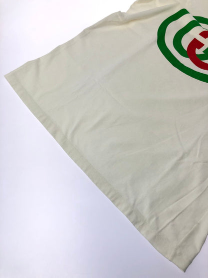 【中古品】【メンズ】 GUCCI グッチ 20SS INTERLOCKING G OVER SIZED TEE 565806-XJBAU インター ロッキング G オーバーサイズ Tシャツ トップス 183-260604-rt-12-tagh サイズ：L カラー：ホワイト 万代Net店