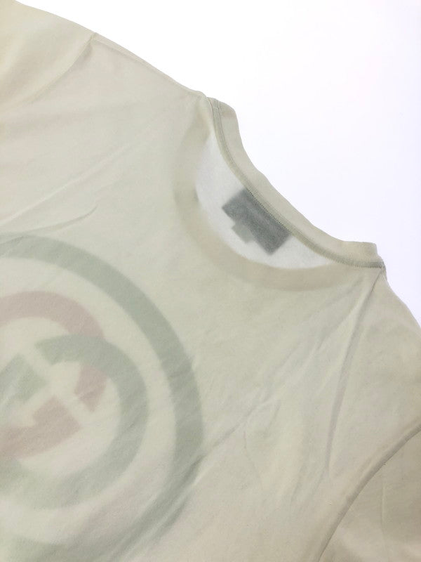 【中古品】【メンズ】 GUCCI グッチ 20SS INTERLOCKING G OVER SIZED TEE 565806-XJBAU インター ロッキング G オーバーサイズ Tシャツ トップス 183-260604-rt-12-tagh サイズ：L カラー：ホワイト 万代Net店