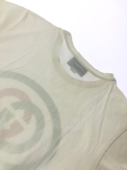 【中古品】【メンズ】 GUCCI グッチ 20SS INTERLOCKING G OVER SIZED TEE 565806-XJBAU インター ロッキング G オーバーサイズ Tシャツ トップス 183-260604-rt-12-tagh サイズ：L カラー：ホワイト 万代Net店