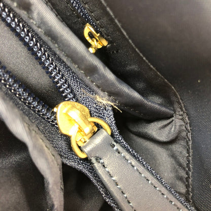 【中古品】【レディース】 AGNES B. アニエスベー NYLON TOTE BAG HS37A-01 ナイロン トートバッグ ハンドバッグ カバン 188-260616-na-01-tagh カラー：ネイビー 万代Net店
