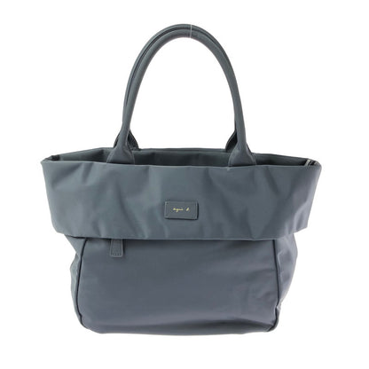 【中古品】【レディース】 AGNES B. アニエスベー NYLON TOTE BAG HS37A-01 ナイロン トートバッグ ハンドバッグ カバン 188-260616-na-01-tagh カラー：ネイビー 万代Net店