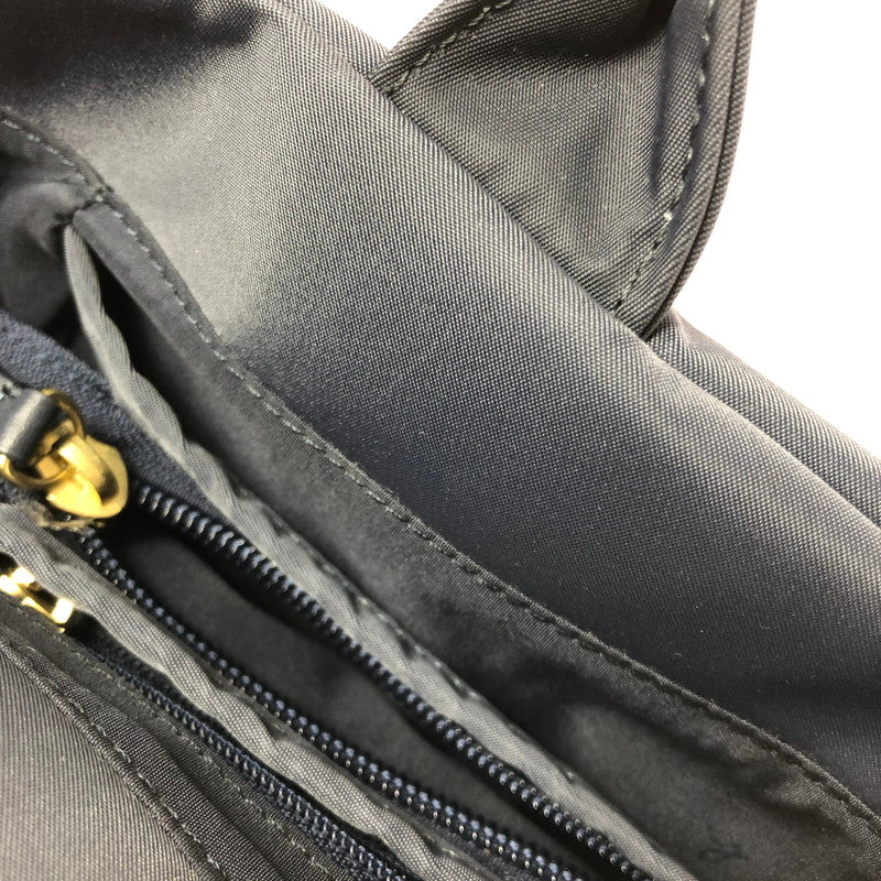 【中古品】【レディース】 AGNES B. アニエスベー NYLON TOTE BAG HS37A-01 ナイロン トートバッグ ハンドバッグ カバン 188-260616-na-01-tagh カラー：ネイビー 万代Net店