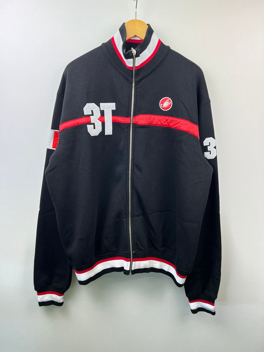 【中古品】【メンズ】 CASTELLI カステリ 3T JACKET ライトアウター 3Tジャケット 178-260620-kk-16-hon サイズ：XXXL カラー：BLACK 万代Net店