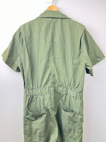 【中古品】【メンズ】 J.C. Penney BIG MAC ジェイシーペニー ビッグマック PENN DACRON COVERALLS ペンダクロン カバーオールズ オールインワン ツナギ 半袖 178-260620-kk-10-hon サイズ：42 カラー：オリーブ 万代Net店