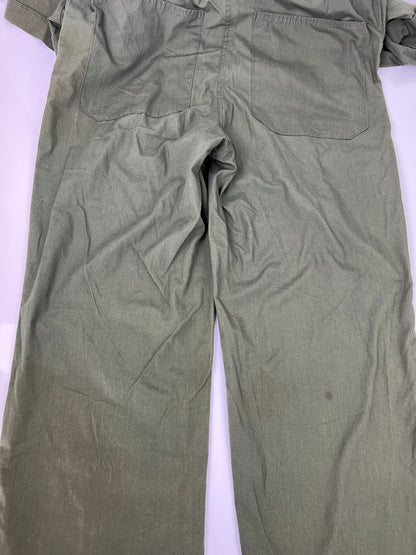 【中古品】【メンズ】 J.C. Penney BIG MAC ジェイシーペニー ビッグマック PENN DACRON COVERALLS ペンダクロン カバーオールズ オールインワン ツナギ 半袖 178-260620-kk-10-hon サイズ：42 カラー：オリーブ 万代Net店