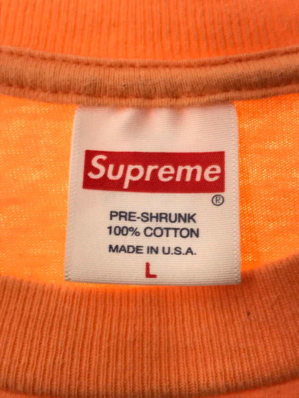 【中古品】【メンズ】 SUPREME シュプリーム 21AW MONSTER TEE モンスター Tシャツ 半袖 Tシャツ トップス 149-260701-rt-03-tag サイズ：L カラー：オレンジ 万代Net店