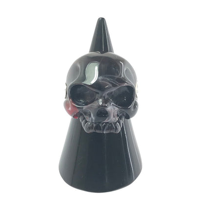 【中古品】【メンズ】 GARNI ガルニ SKULL ACRYLIC RING スカル アクリル リング 指輪 アクセサリー 192-260607-na-13-tagh カラー：マルチカラー 万代Net店