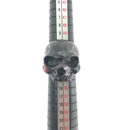 【中古品】【メンズ】 GARNI ガルニ SKULL ACRYLIC RING スカル アクリル リング 指輪 アクセサリー 192-260607-na-13-tagh カラー：マルチカラー 万代Net店