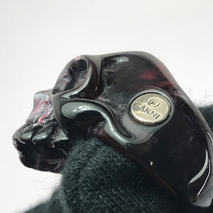 【中古品】【メンズ】 GARNI ガルニ SKULL ACRYLIC RING スカル アクリル リング 指輪 アクセサリー 192-260607-na-13-tagh カラー：マルチカラー 万代Net店