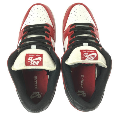【中古品】【メンズ】 NIKE SB ナイキ エスビー DUNK LOW PRO BQ6817-600 ダンク ロー プロ スニーカー 靴 160-260612-na-03-tagh サイズ：27.5cm US 9.5 カラー：CHICAGO VARSITY RED/BLACK-WHITE 万代Net店