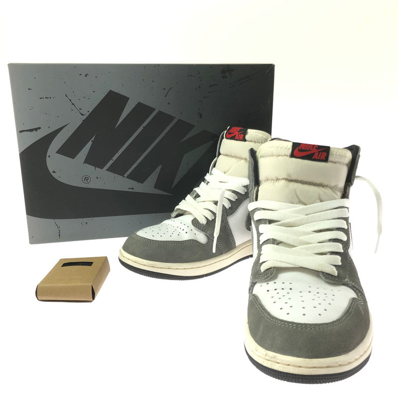 【中古品】【メンズ】 NIKE ナイキ AIR JORDAN 1 RETRO HIGH OG DZ5485-051 エアジョーダン 1 レトロ ハイ スニーカー 靴 160-260612-na-01-tagh サイズ：27.5cm US 9.5 カラー：BLACK/FIRE RED-WHITE-LT SMOKE GREY 万代Net店