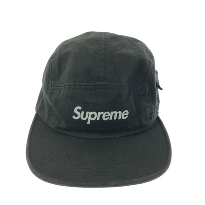 【中古品】【メンズ】 SUPREME シュプリーム 16AW WILDLIFE SIDE POCKET CAMP CAP ワイルドライフ サイド ポケット キャンプ キャップ 帽子 185-260609-na-03-tagh カラー：ブラック 万代Net店