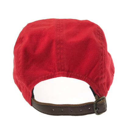 【中古品】【メンズ】 SUPREME シュプリーム 16AW WASHED CHINO TWILL CAMP CAP ウォッシュド チノ ツイル キャンプ キャップ 帽子 185-260609-na-04-tagh カラー：レッド 万代Net店