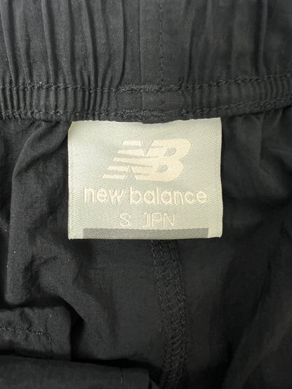 【中古品】【メンズ】 NEW BALANCE ニューバランス NYLON JACKET & SHORTS SET UP AMJ35450/AMS35450 ナイロンジャケット ショーツ セットアップ 178-260620-kk-11-hon サイズ：S カラー：ブラック 万代Net店