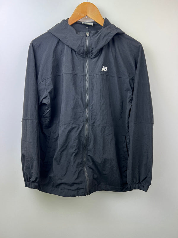 【中古品】【メンズ】 NEW BALANCE ニューバランス NYLON JACKET & SHORTS SET UP AMJ35450/AMS35450 ナイロンジャケット ショーツ セットアップ 178-260620-kk-11-hon サイズ：S カラー：ブラック 万代Net店