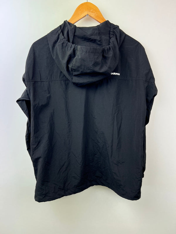 【中古品】【メンズ】 NEW BALANCE ニューバランス NYLON JACKET & SHORTS SET UP AMJ35450/AMS35450 ナイロンジャケット ショーツ セットアップ 178-260620-kk-11-hon サイズ：S カラー：ブラック 万代Net店