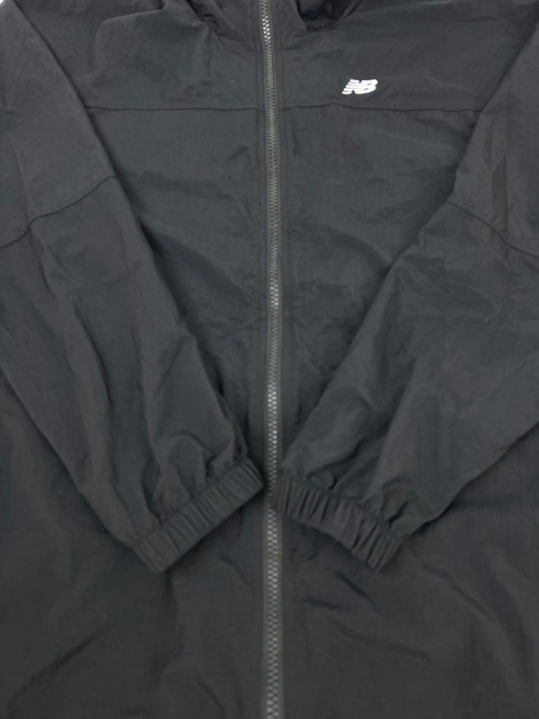 【中古品】【メンズ】 NEW BALANCE ニューバランス NYLON JACKET & SHORTS SET UP AMJ35450/AMS35450 ナイロンジャケット ショーツ セットアップ 178-260620-kk-11-hon サイズ：S カラー：ブラック 万代Net店
