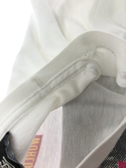 【中古品】【メンズ】 STUSSY ステューシー 00's YO, CHECK OUT OUR MELODY PRINT TEE プリント Tシャツ トップス 142-260611-rt-21-tagh サイズ：M カラー：ホワイト 万代Net店