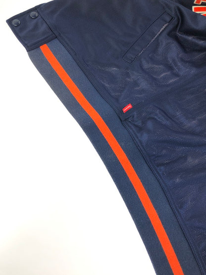 【中古品】【メンズ】 SUPREME シュプリーム 15SS MESH VARSITY JACKET メッシュ バーシティー ジャケット アウター 149-260610-rt-15-tagh サイズ：L カラー：ブラック 万代Net店