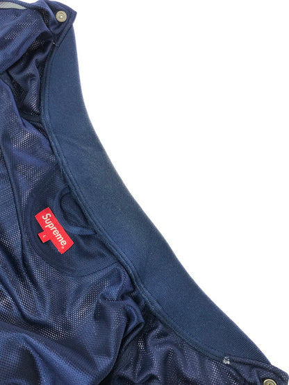 【中古品】【メンズ】 SUPREME シュプリーム 15SS MESH VARSITY JACKET メッシュ バーシティー ジャケット アウター 149-260610-rt-15-tagh サイズ：L カラー：ブラック 万代Net店