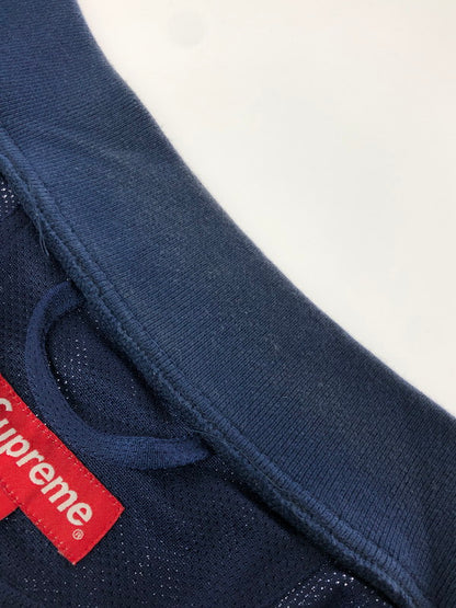 【中古品】【メンズ】 SUPREME シュプリーム 15SS MESH VARSITY JACKET メッシュ バーシティー ジャケット アウター 149-260610-rt-15-tagh サイズ：L カラー：ブラック 万代Net店