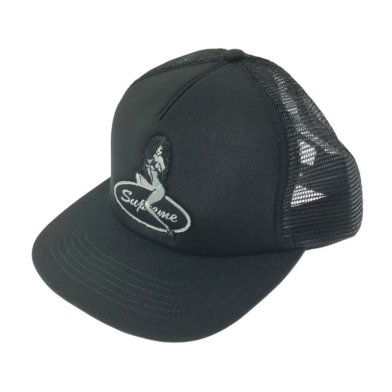 【中古品】【メンズ】 SUPREME シュプリーム 25AW PINUP MESH BACK 5-PANEL ピンアップ メッシュ バック 5パネル キャップ 帽子 185-260609-na-01-tagh サイズ：ONE SIZE/58cm カラー：ブラック 万代Net店