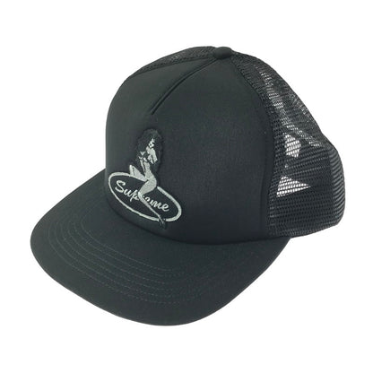 【中古品】【メンズ】 SUPREME シュプリーム 25AW PINUP MESH BACK 5-PANEL ピンアップ メッシュ バック 5パネル キャップ 帽子 185-260609-na-01-tagh サイズ：ONE SIZE/58cm カラー：ブラック 万代Net店