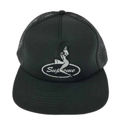 【中古品】【メンズ】 SUPREME シュプリーム 25AW PINUP MESH BACK 5-PANEL ピンアップ メッシュ バック 5パネル キャップ 帽子 185-260609-na-01-tagh サイズ：ONE SIZE/58cm カラー：ブラック 万代Net店