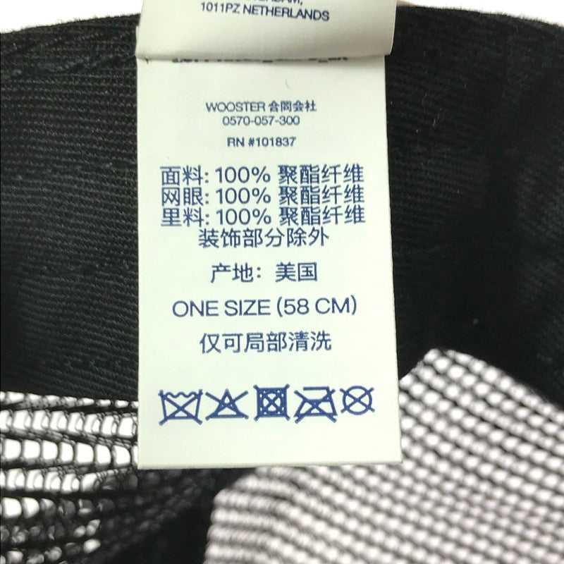 【中古品】【メンズ】 SUPREME シュプリーム 25AW PINUP MESH BACK 5-PANEL ピンアップ メッシュ バック 5パネル キャップ 帽子 185-260609-na-01-tagh サイズ：ONE SIZE/58cm カラー：ブラック 万代Net店