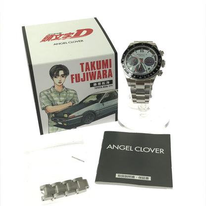 【中古品】【メンズ】 ANGEL CLOVER エンジェル クローバー × MFゴースト エムエフ ゴースト コラボ KANATA × TOYOTA 86GTモデル 腕時計 197-260621-rt-30-tagh カラー：シルバー 万代Net店