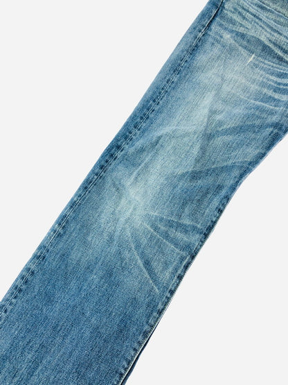 【中古品】【メンズ】 LEVI'S リーバイス VINTAGE CLOTHING 71501 DENIM PANTS 71501 デニムパンツ 復刻 03年製 ボタン裏刻印J22 日本製 ジーンズ ボトムス 156-260703-YY-07-tagh サイズ：W34 カラー：ブルー 万代Net店