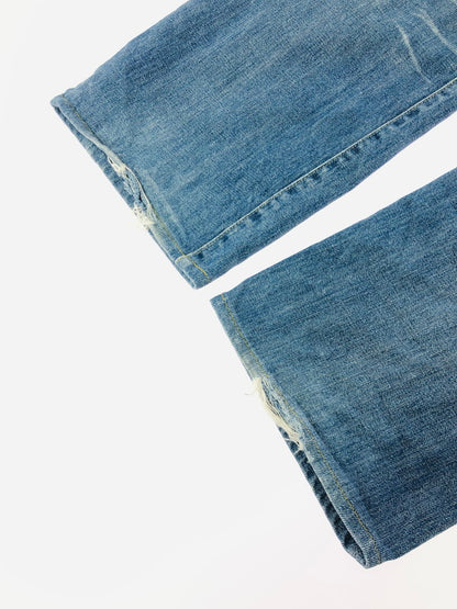 【中古品】【メンズ】 LEVI'S リーバイス VINTAGE CLOTHING 71501 DENIM PANTS 71501 デニムパンツ 復刻 03年製 ボタン裏刻印J22 日本製 ジーンズ ボトムス 156-260703-YY-07-tagh サイズ：W34 カラー：ブルー 万代Net店