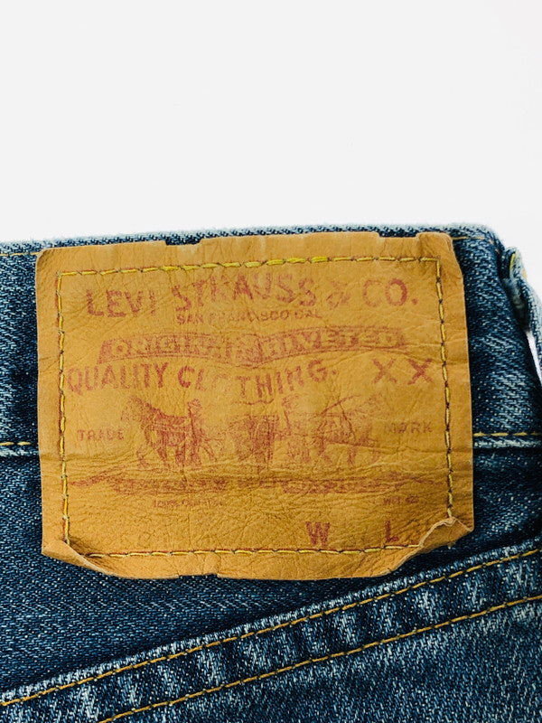 【中古品】【メンズ】 LEVI'S リーバイス VINTAGE CLOTHING 71501 DENIM PANTS 71501 デニムパンツ 復刻 03年製 ボタン裏刻印J22 日本製 ジーンズ ボトムス 156-260703-YY-07-tagh サイズ：W34 カラー：ブルー 万代Net店