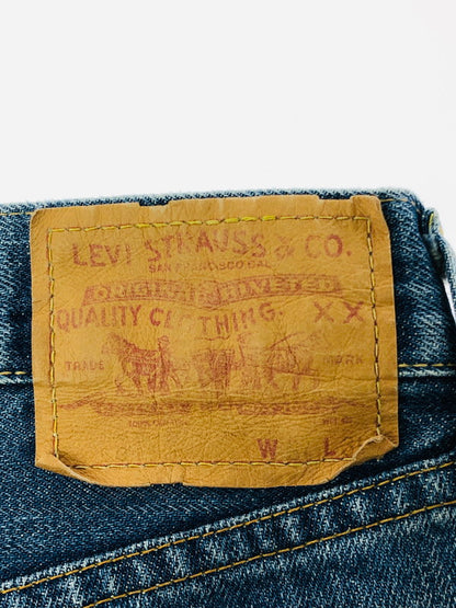 【中古品】【メンズ】 LEVI'S リーバイス VINTAGE CLOTHING 71501 DENIM PANTS 71501 デニムパンツ 復刻 03年製 ボタン裏刻印J22 日本製 ジーンズ ボトムス 156-260703-YY-07-tagh サイズ：W34 カラー：ブルー 万代Net店