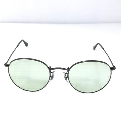 【中古品】【メンズ】 RAY-BAN レイバン ROUND METAL RB3447 ラウンド メタル サングラス アイウェア アクセサリー 203-260608-na-05-tagh サイズ：50ロ21 145 カラー：シルバー系 万代Net店