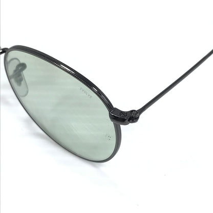 【中古品】【メンズ】 RAY-BAN レイバン ROUND METAL RB3447 ラウンド メタル サングラス アイウェア アクセサリー 203-260608-na-05-tagh サイズ：50ロ21 145 カラー：シルバー系 万代Net店