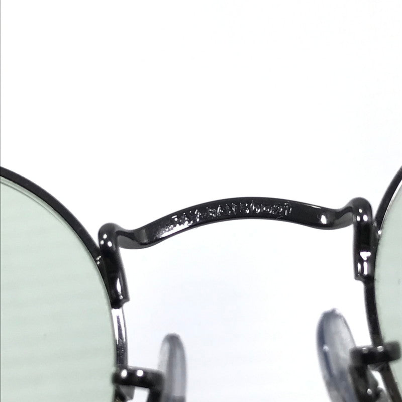【中古品】【メンズ】 RAY-BAN レイバン ROUND METAL RB3447 ラウンド メタル サングラス アイウェア アクセサリー 203-260608-na-05-tagh サイズ：50ロ21 145 カラー：シルバー系 万代Net店