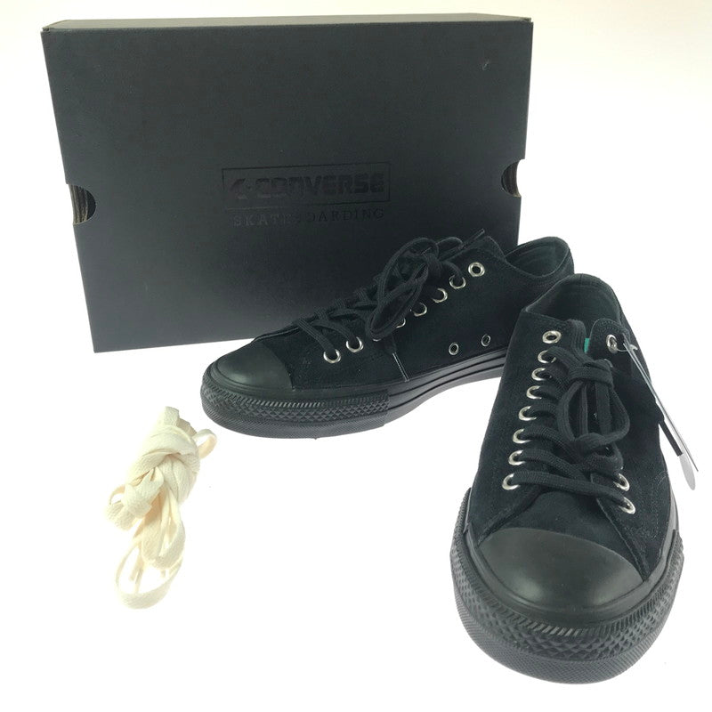 【中古美品】【メンズ】 CONVERSE SKATEBOARDING コンバース スケートボーディング ALL STAR SK OX BLACK 1SE766オールスター スニーカー 靴 162-260913-rt-25-tagh サイズ：27.5cm US9 カラー：ブラック 万代Net店