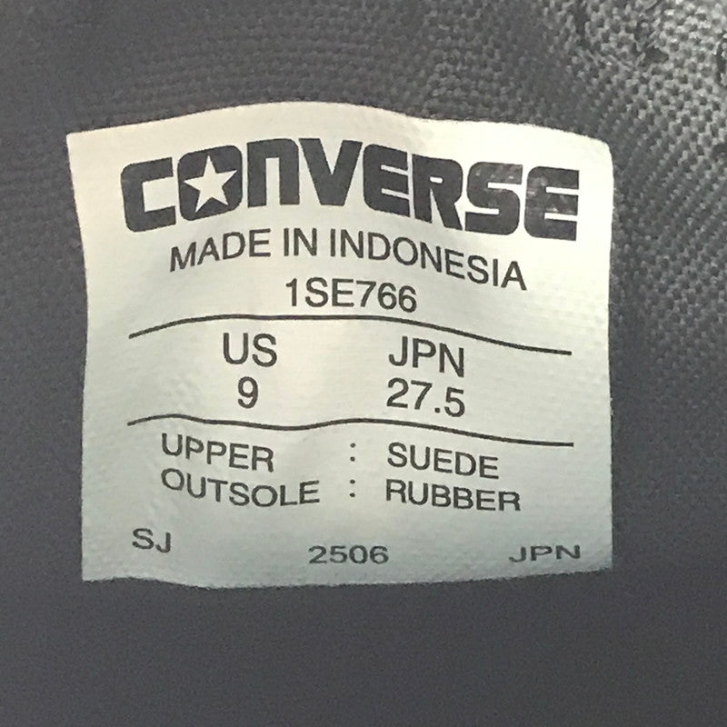 【中古美品】【メンズ】 CONVERSE SKATEBOARDING コンバース スケートボーディング ALL STAR SK OX BLACK 1SE766オールスター スニーカー 靴 162-260913-rt-25-tagh サイズ：27.5cm US9 カラー：ブラック 万代Net店
