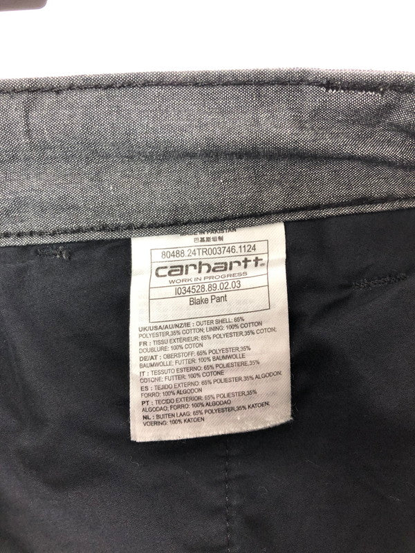 【中古品】【メンズ】 CARHARTT WIP カーハート ワークインプログレス BLAKE PANT I034528 ブレイク パンツ ボトムス 153-260624-rt-12-tagh サイズ：M カラー：グレー 万代Net店