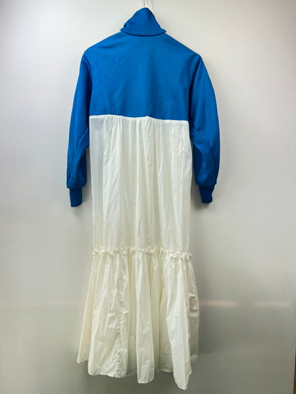 【中古品】【レディース】 CONCEPT STORE コンセプトストア adidas JERSEY REMAKE ONE-PEACE アディダス ジャージリメイクワンピース トップス オールインワン 178-260620-kk-09-hon サイズ：S カラー：BLUE/WHITE 万代Net店