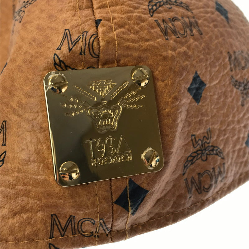 【中古品】【メンズ】 MCM エムシーエム × TISA PHENOMENON ティサ フェノメノン × NEWERA ニューエラ CAP 59FIFTY 帽子 185-260611-rt-10-tagh カラー：ブラウン 万代Net店