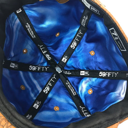 【中古品】【メンズ】 MCM エムシーエム × TISA PHENOMENON ティサ フェノメノン × NEWERA ニューエラ CAP 59FIFTY 帽子 185-260611-rt-10-tagh カラー：ブラウン 万代Net店