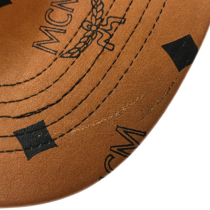 【中古品】【メンズ】 MCM エムシーエム × PHENOMENON フェノメノン LEATHER CAPMCMBCP-001 レザー キャップ 帽子 185-260611-rt-09-tagh カラー：ブラウン 万代Net店